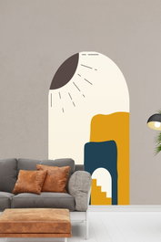 Wallity Sticker Decorativo para Pared Multicolor 80 x 140 cm